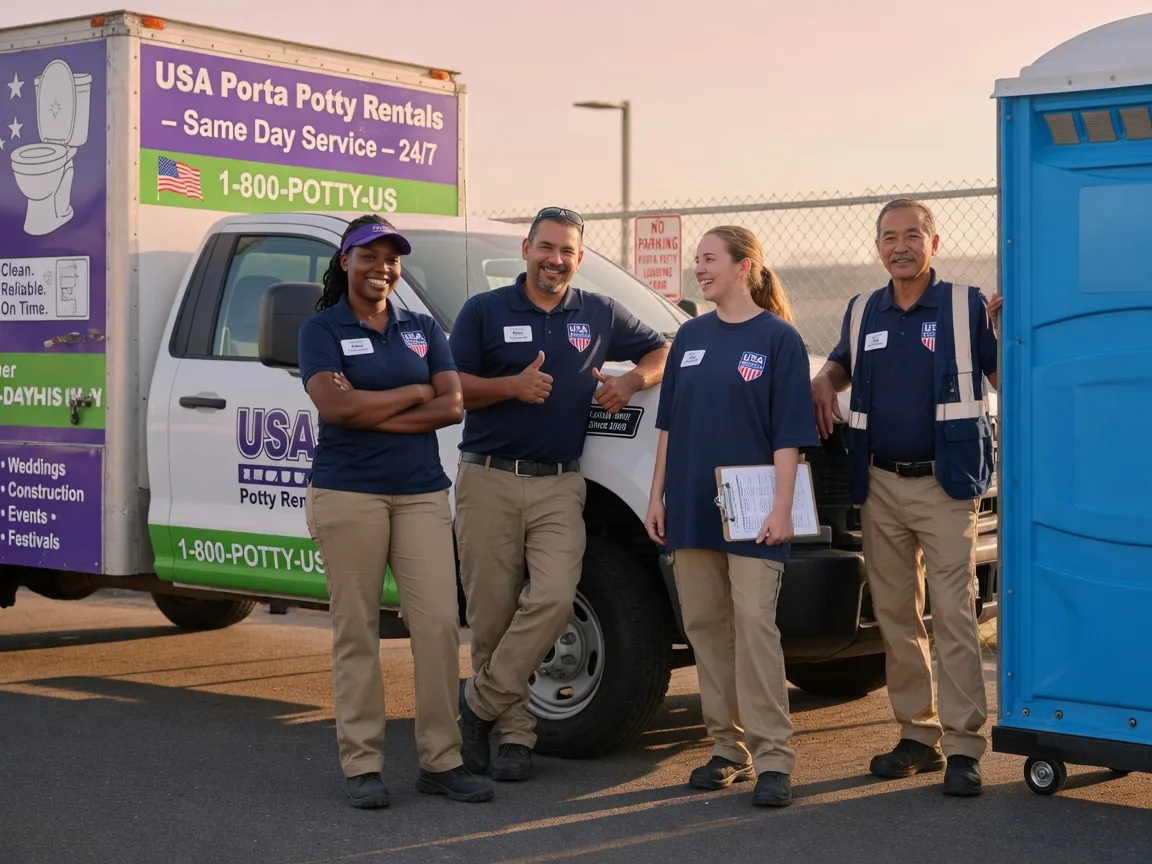 Porta Potty Rental company in West Chester, PA